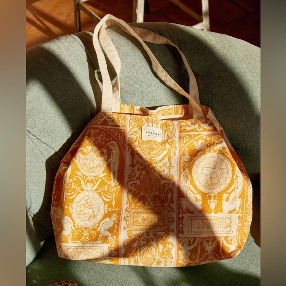 Sezane Bags Sezane Italia Tote Bag Shopper French Shopping Bag